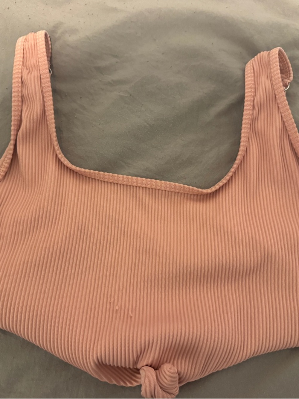 light pink bikini top